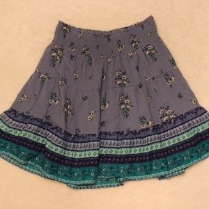 Smocked Skirt